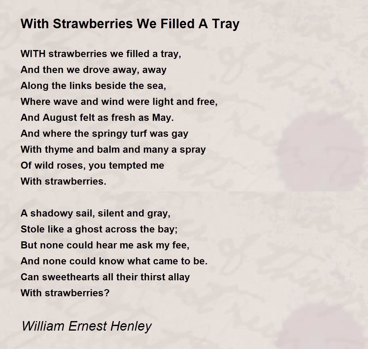 With Strawberries We Filled A Tray With Strawberries We Filled A Tray