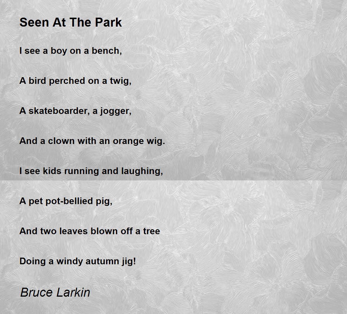 Larkin Love Poem