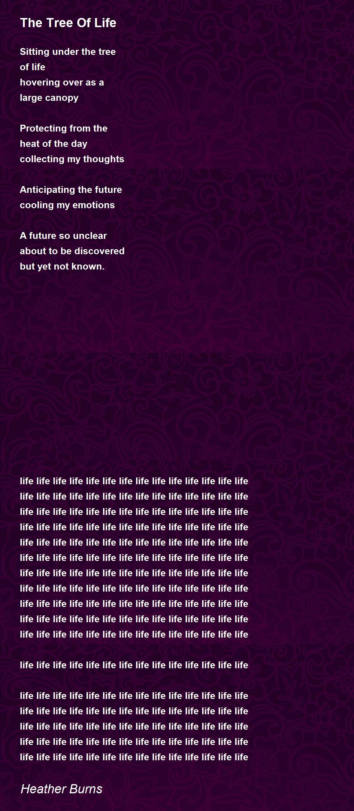 The Tree Of Life The Tree