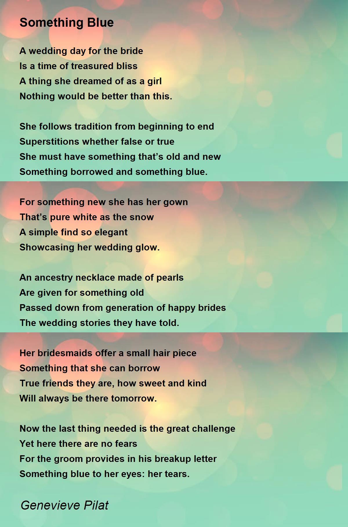 something white something blue