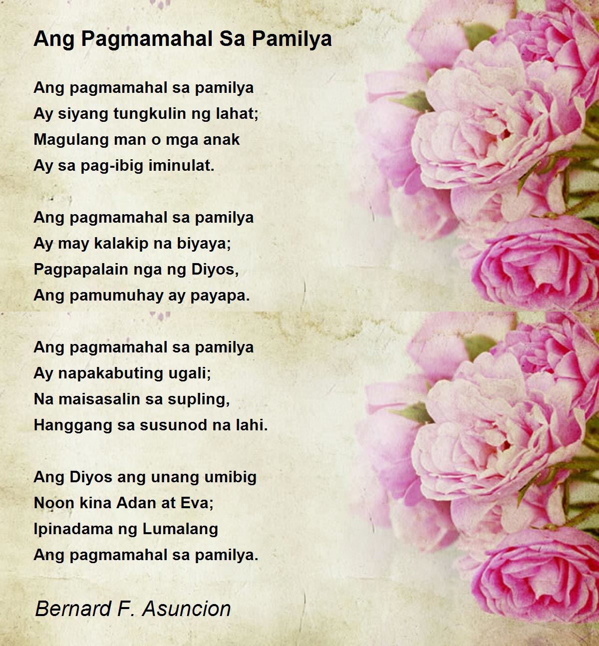 Spoken Poetry Tagalog Pag Ibig Sa Magulang - ibig unggoy