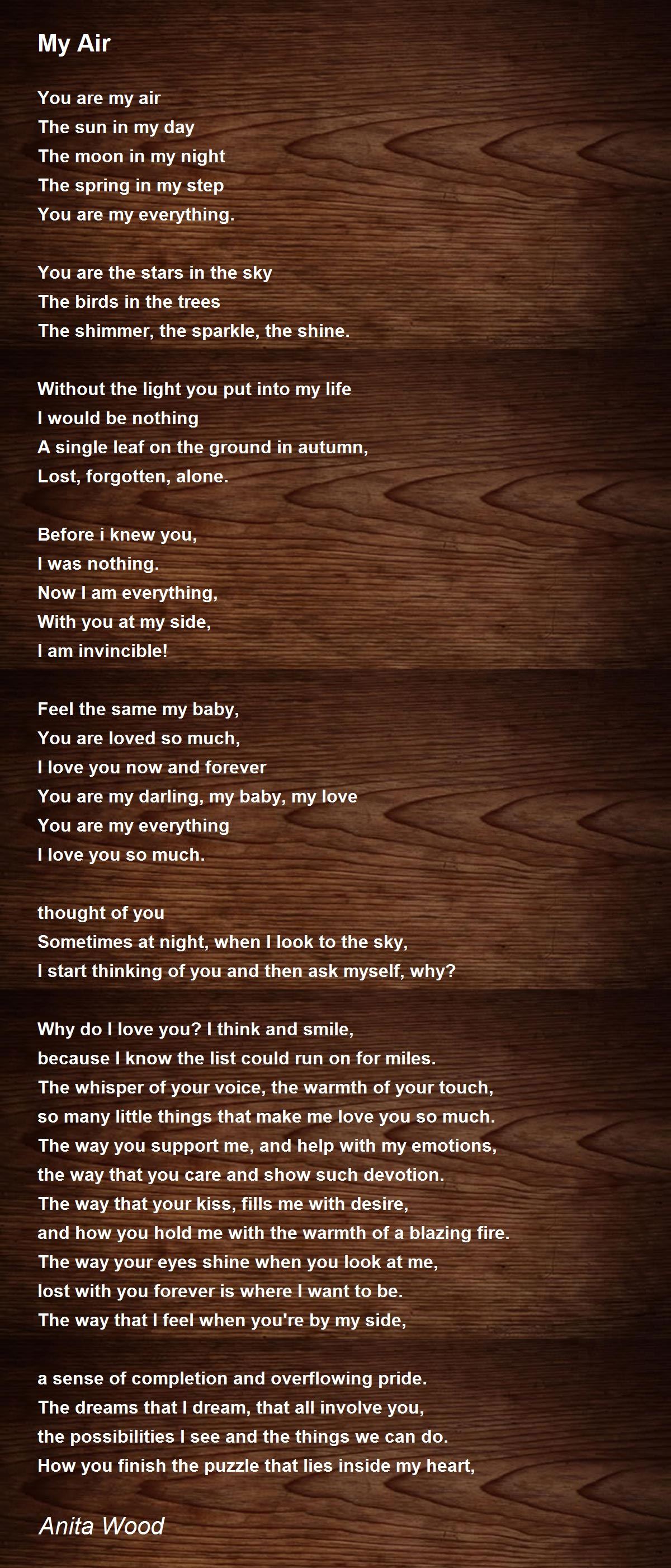 You are my baby you are my darling