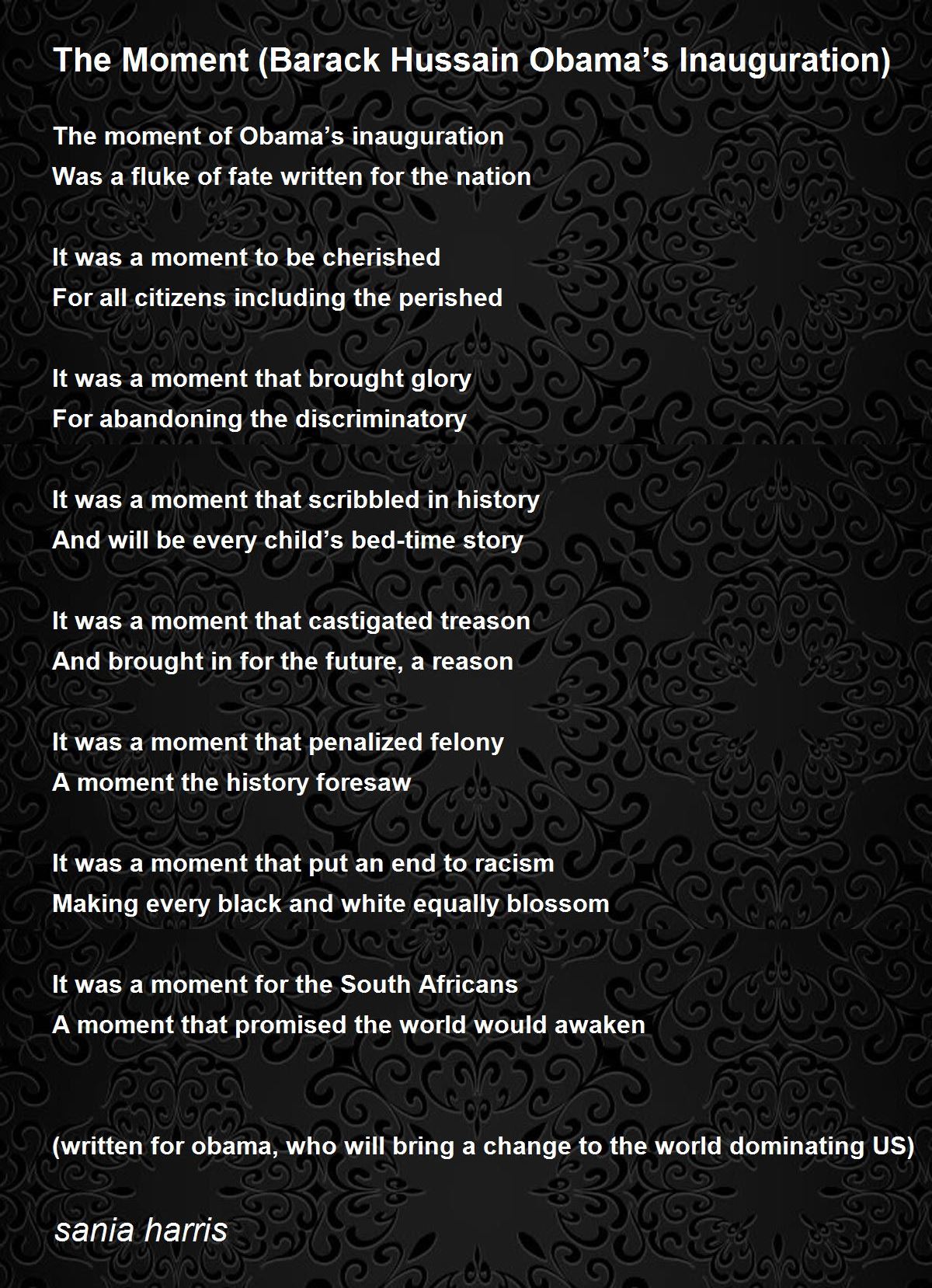 Robert frost inaugural poem image