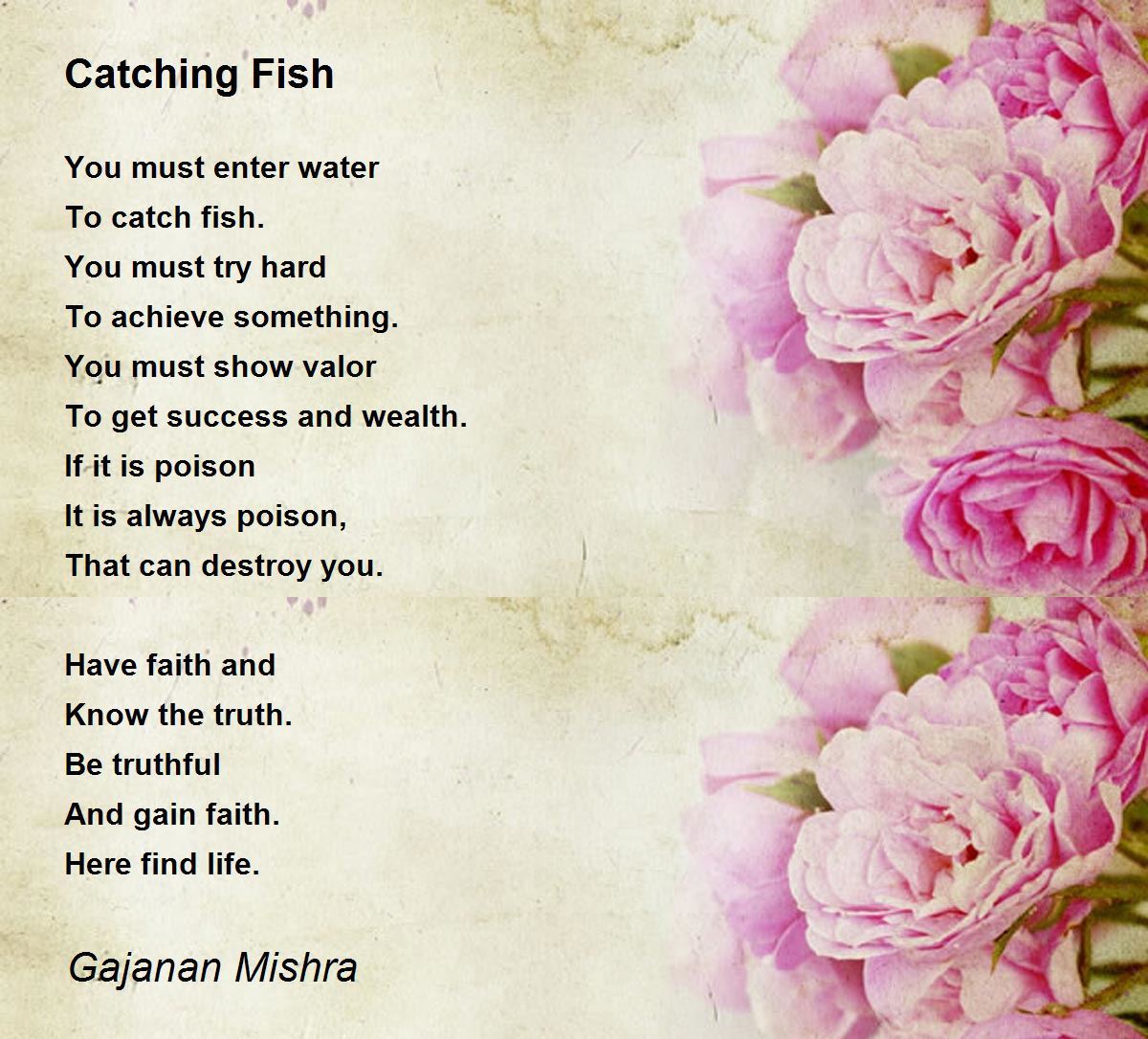 Catching Fish Catching Fish Poem by Gajanan Mishra