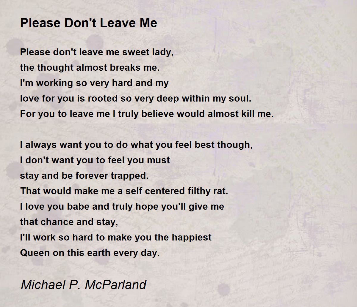 Please Leave Me Quotes Please Never Leave Me Quotes. QuotesGram