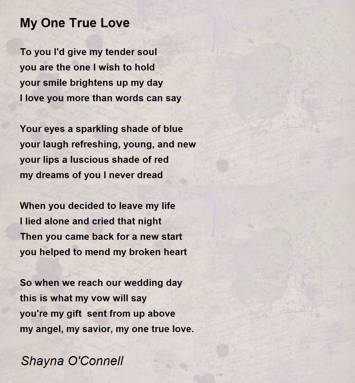 Poems pure love Pure Love