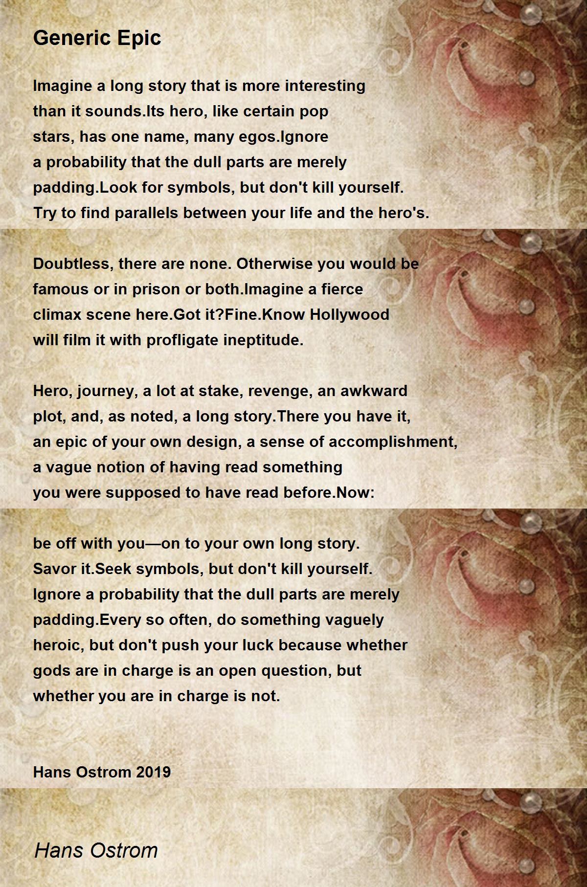 Epic Poem Pumpbatman