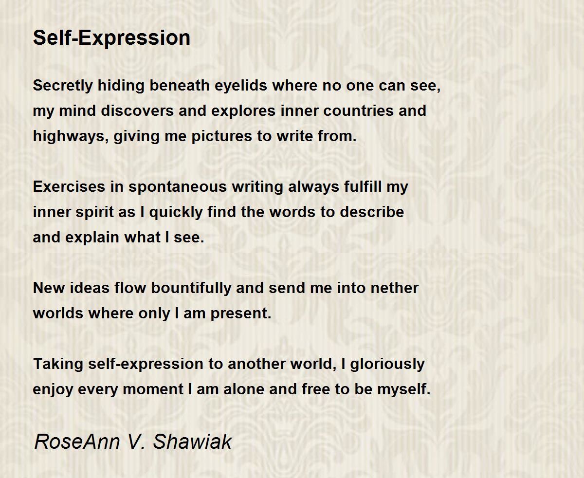 Self Expression Articles – What Is Self-Expression? (20 Activities ...