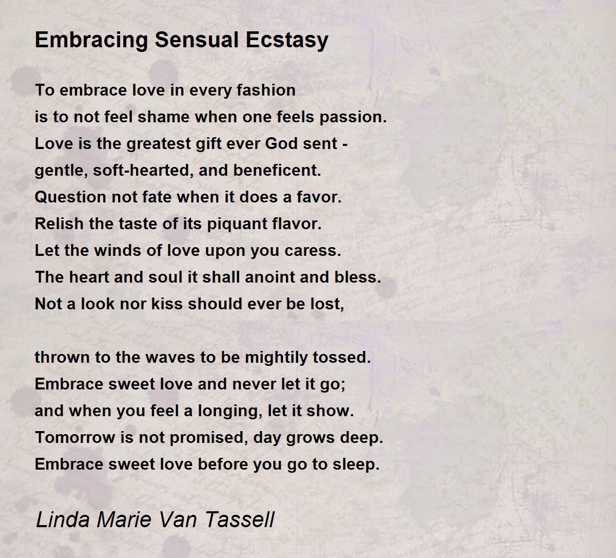 Sensual Poems - Poems For Sensual - Poem Hunter