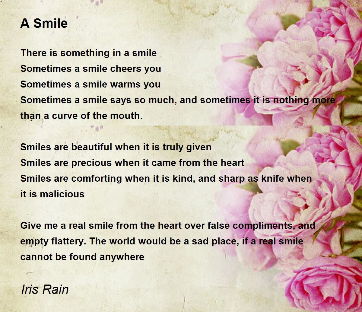Poems To Make You Smile – Beaming with Joy: Radiant Smile Poems to ...