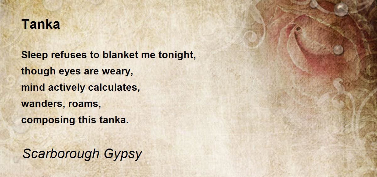Tanka Tanka Poem by Scarborough Gypsy