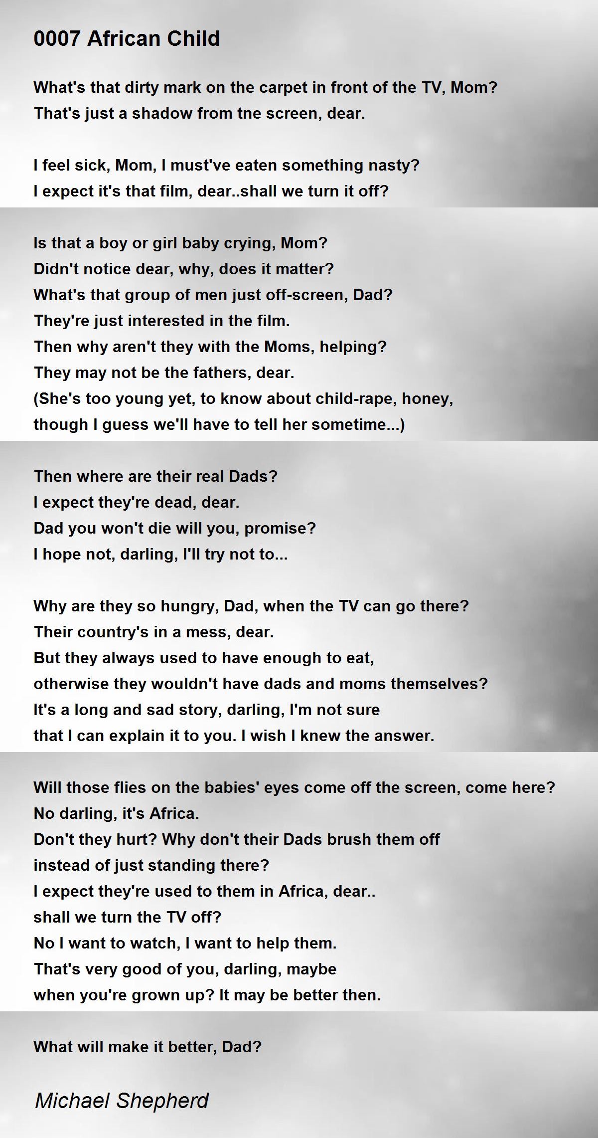 South African Poems For Children