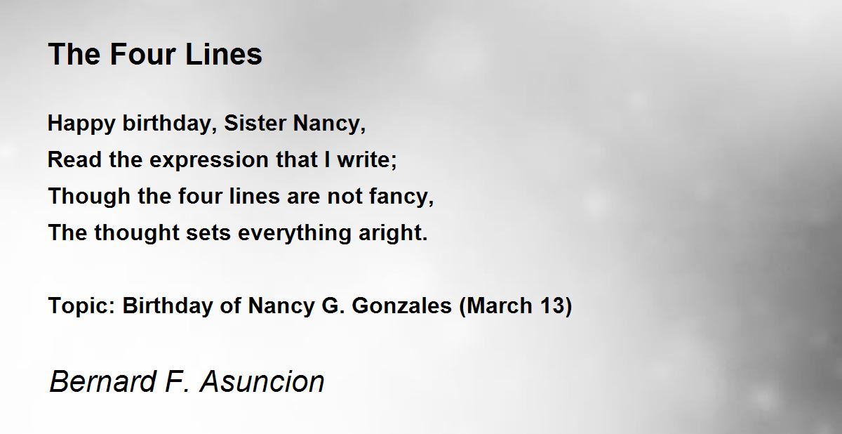 the-four-lines-by-bernard-f-asuncion-the-four-lines-poem