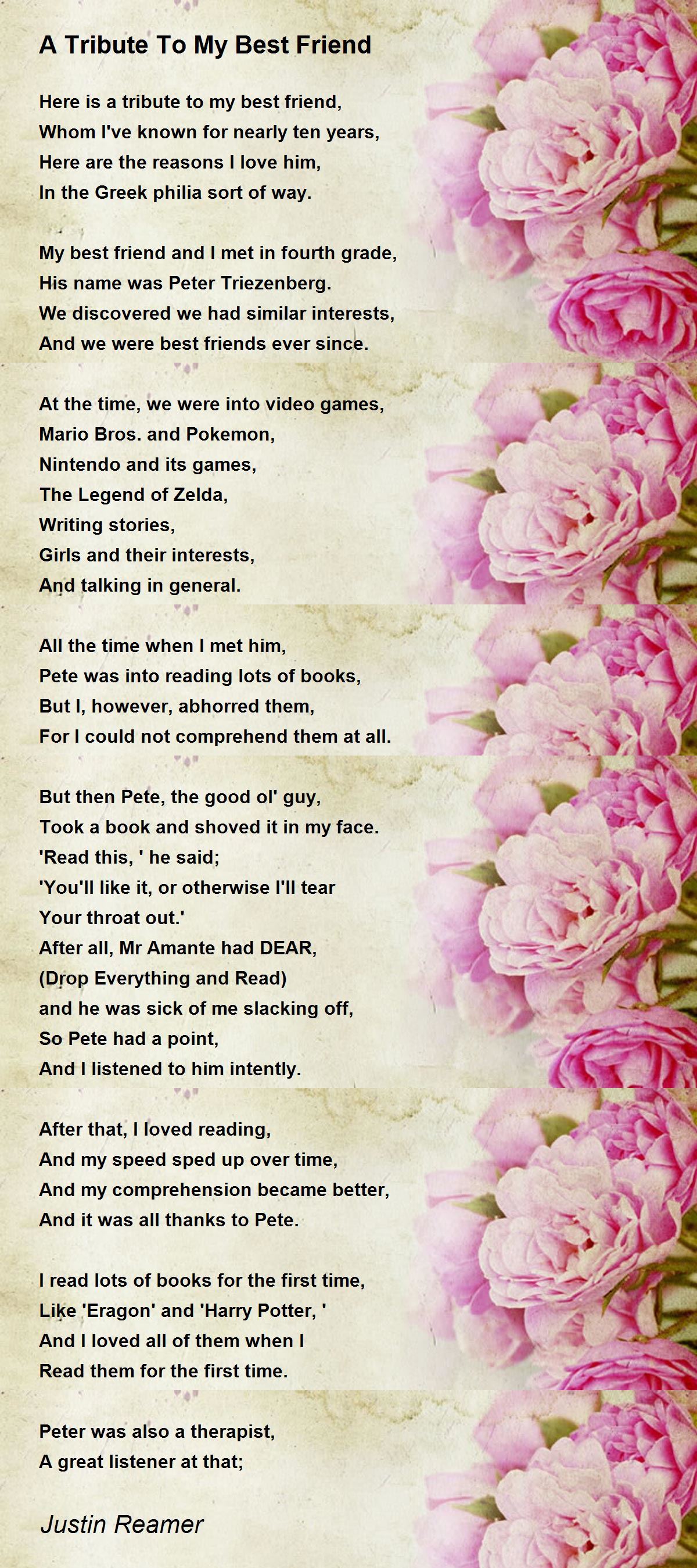 Reasons why i love my best friend