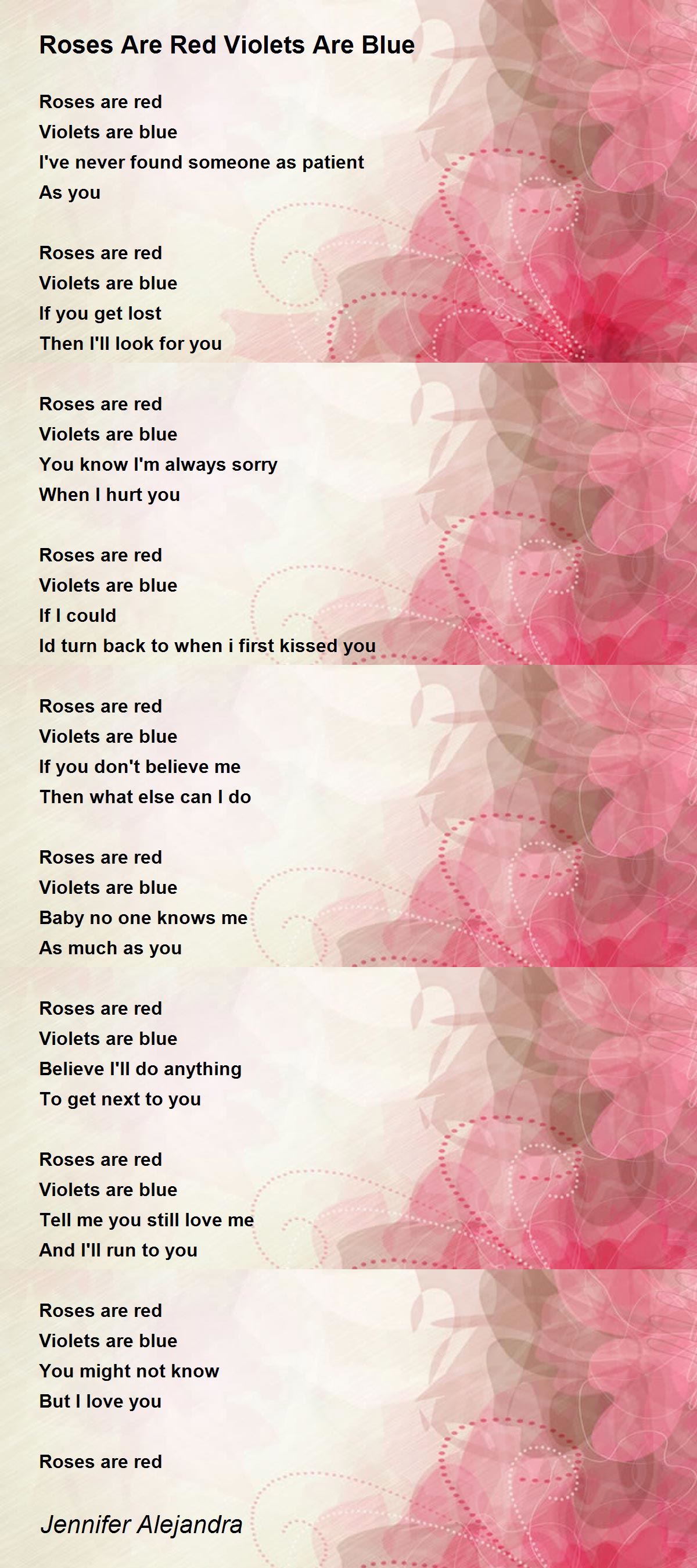 Report this poem. red. 