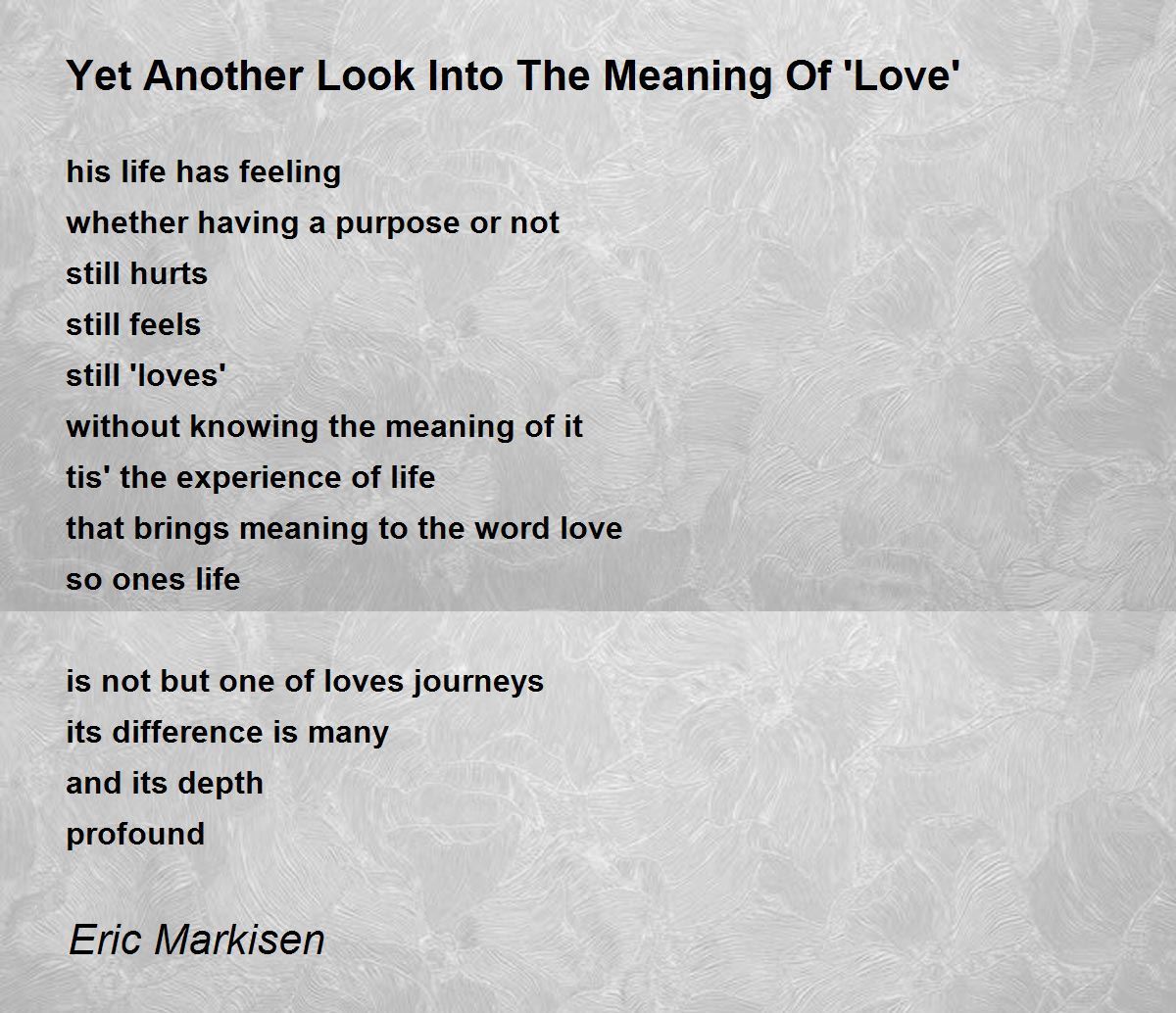 Look into meaning