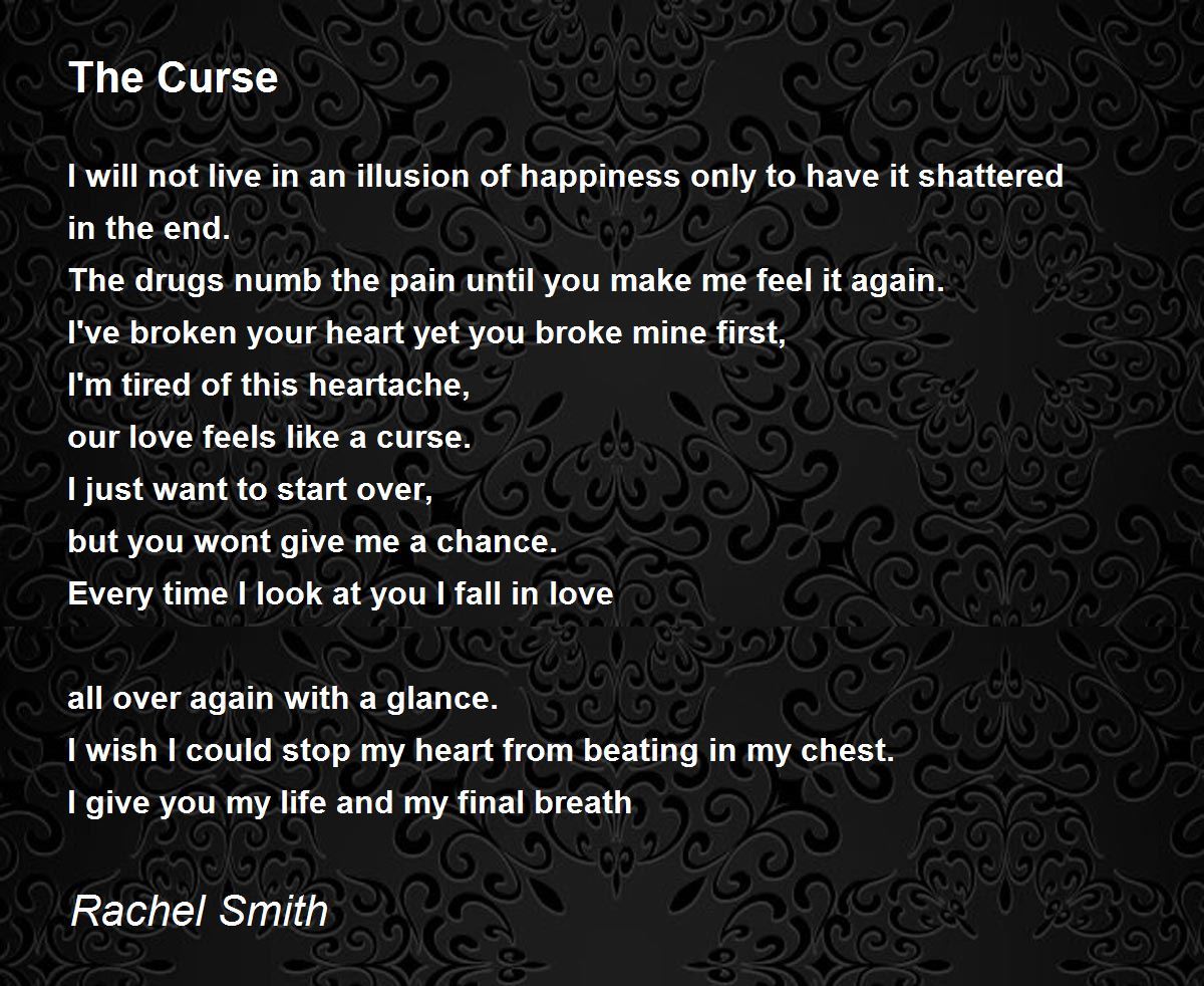 The Curse Poem by Rachel Smith - Poem Hunter