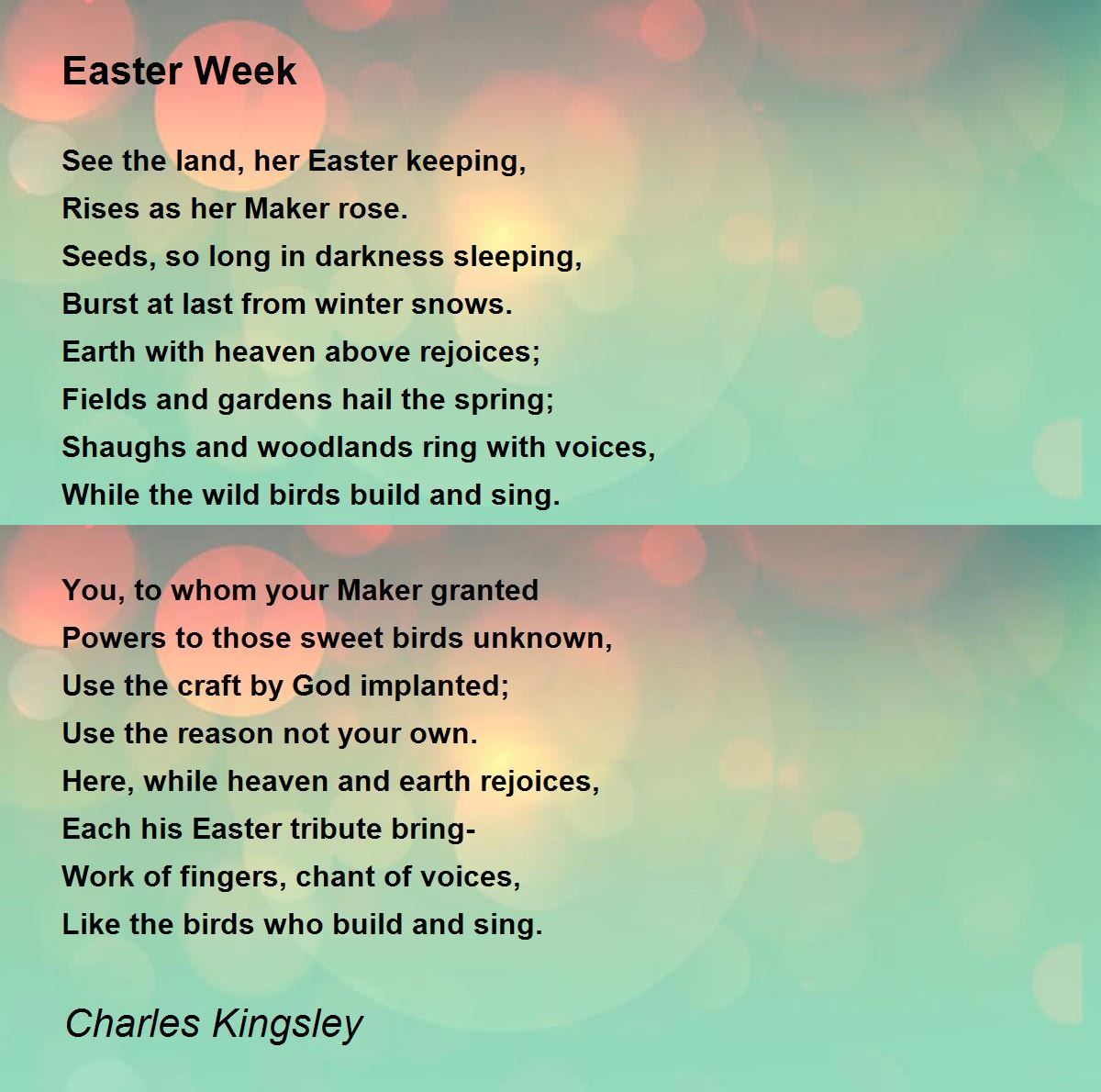 easter week