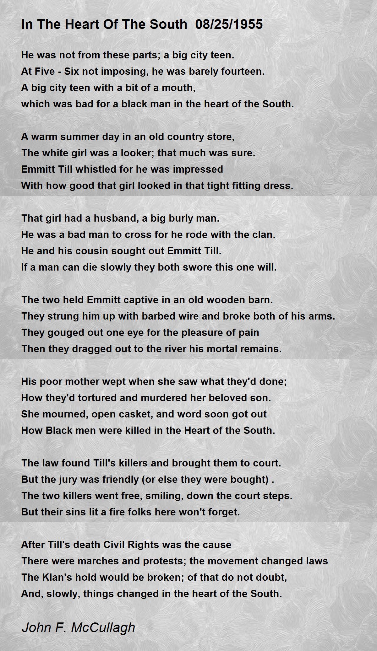 In The Heart Of The South 08/25/1955 - In The Heart Of The South 08/25 ...