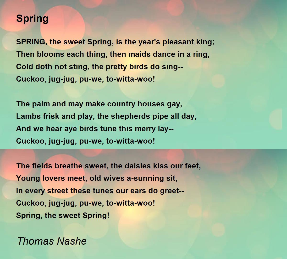 Spring thomas