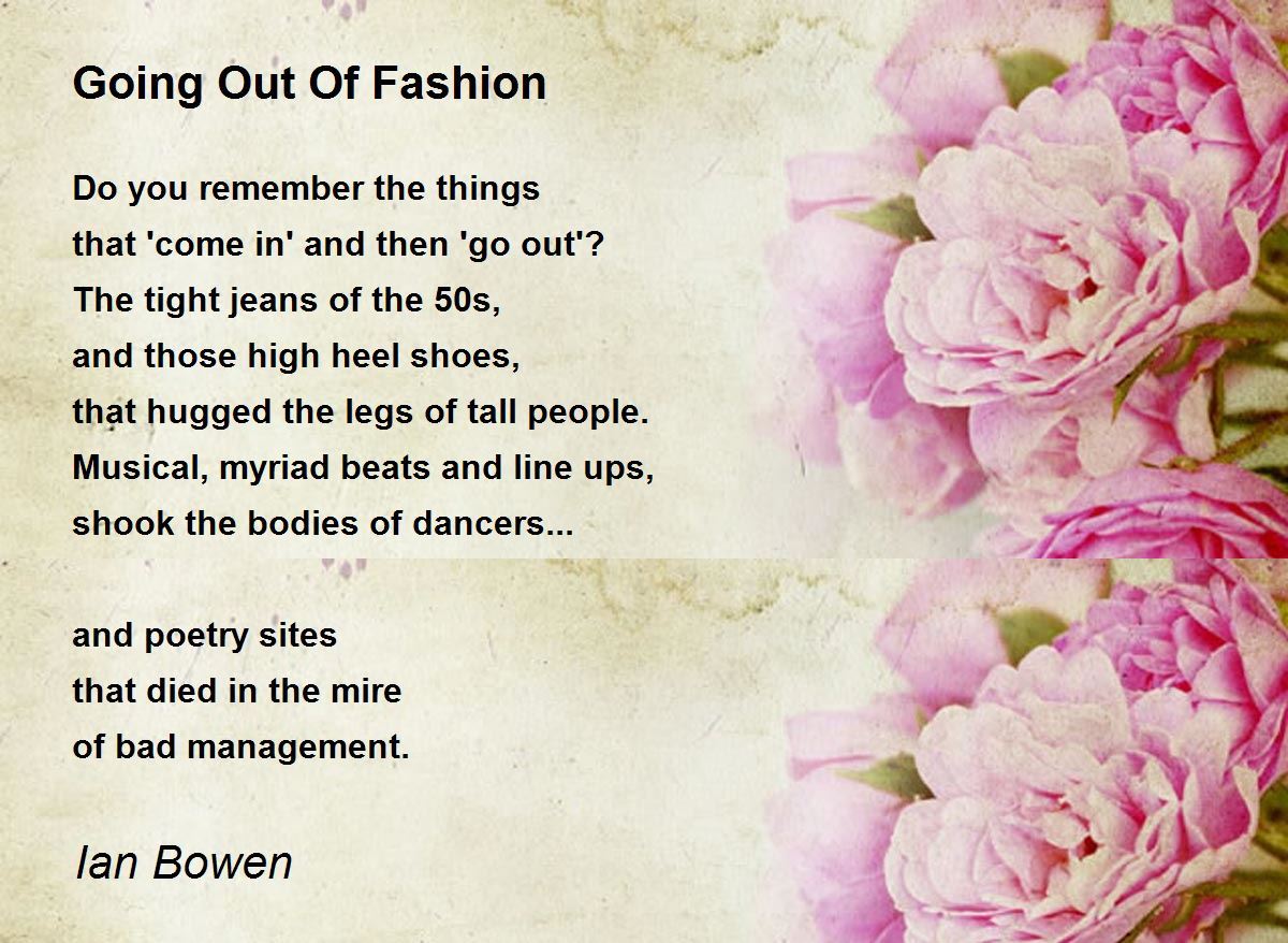Fashion Poems - Poems For Fashion Poems - Poem Hunter