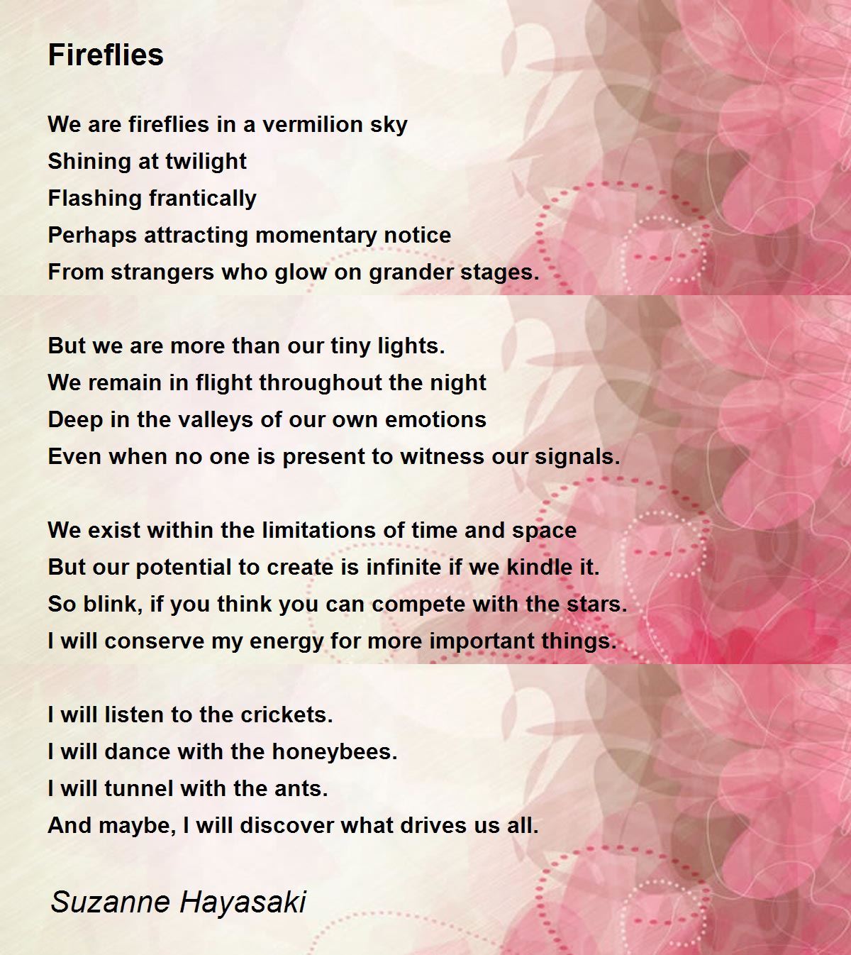 Fireflies Poems - Poems For Fireflies Poems - Poem Hunter
