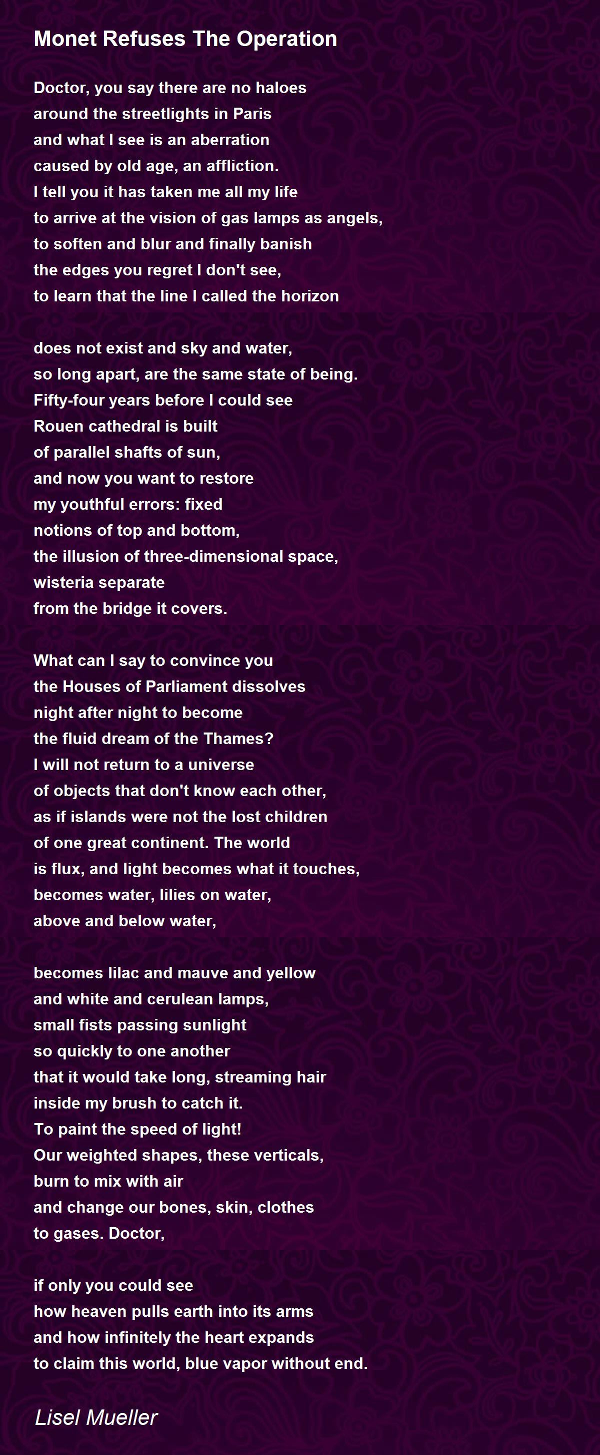 To paint a water lily ted hughes essay picture