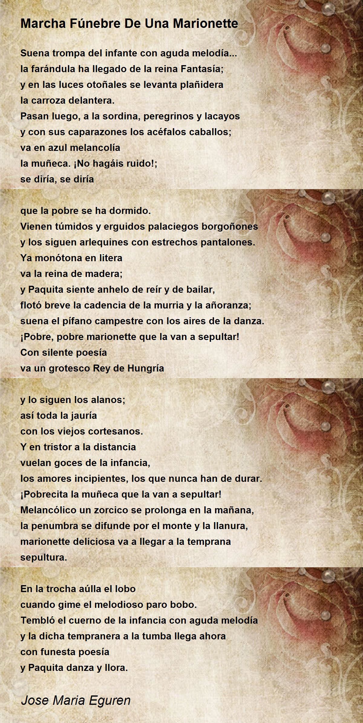 Marcha Fúnebre De Una Marcha Fúnebre De Una