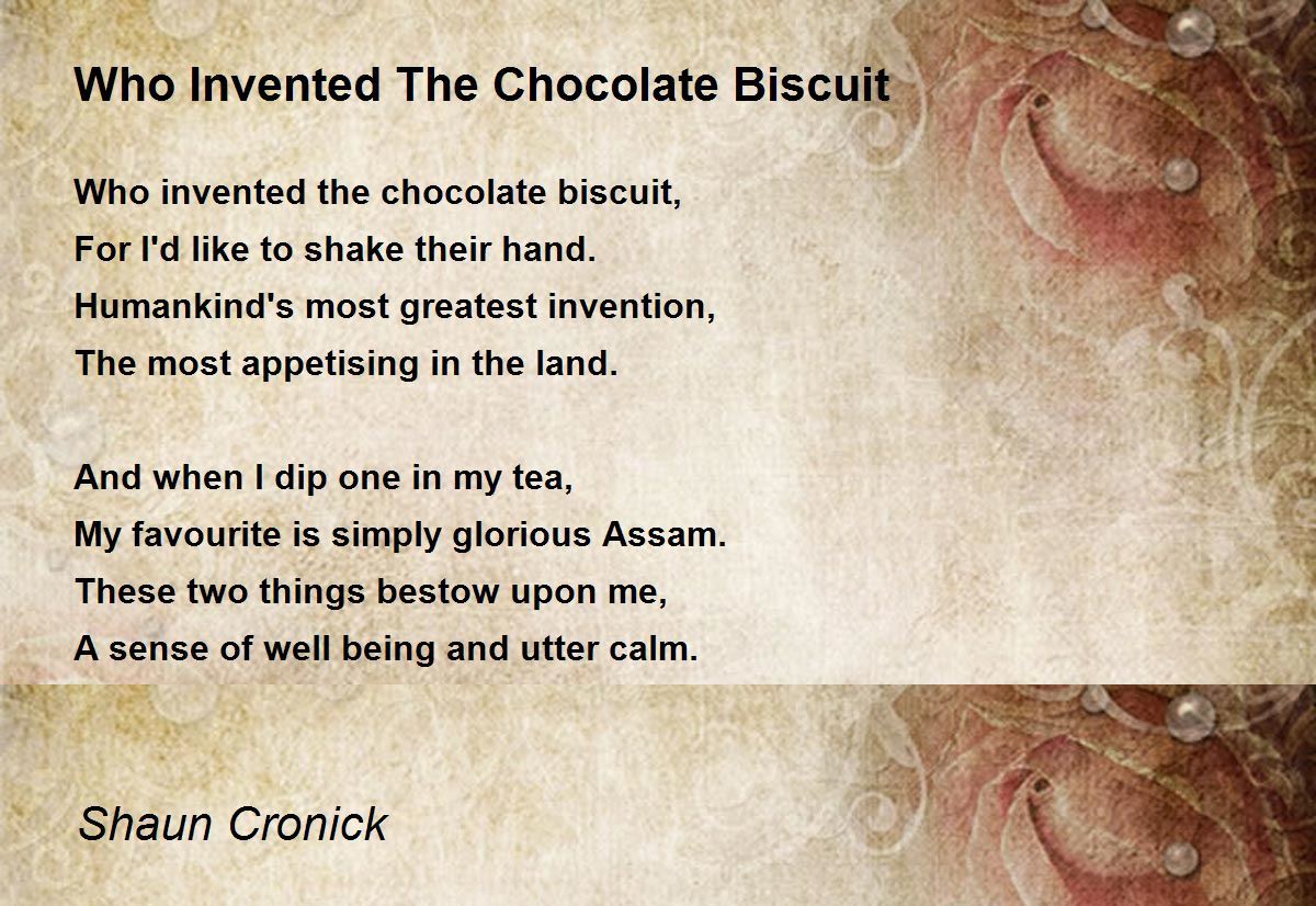 Who Invented The Chocolate Biscuit Who Invented The Chocolate Biscuit