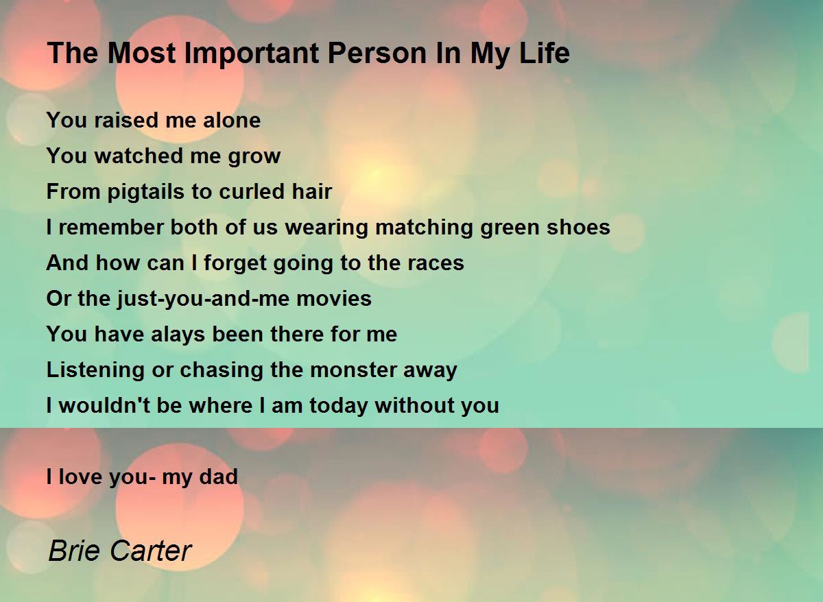 Poem the you amazing are most person 95 Most