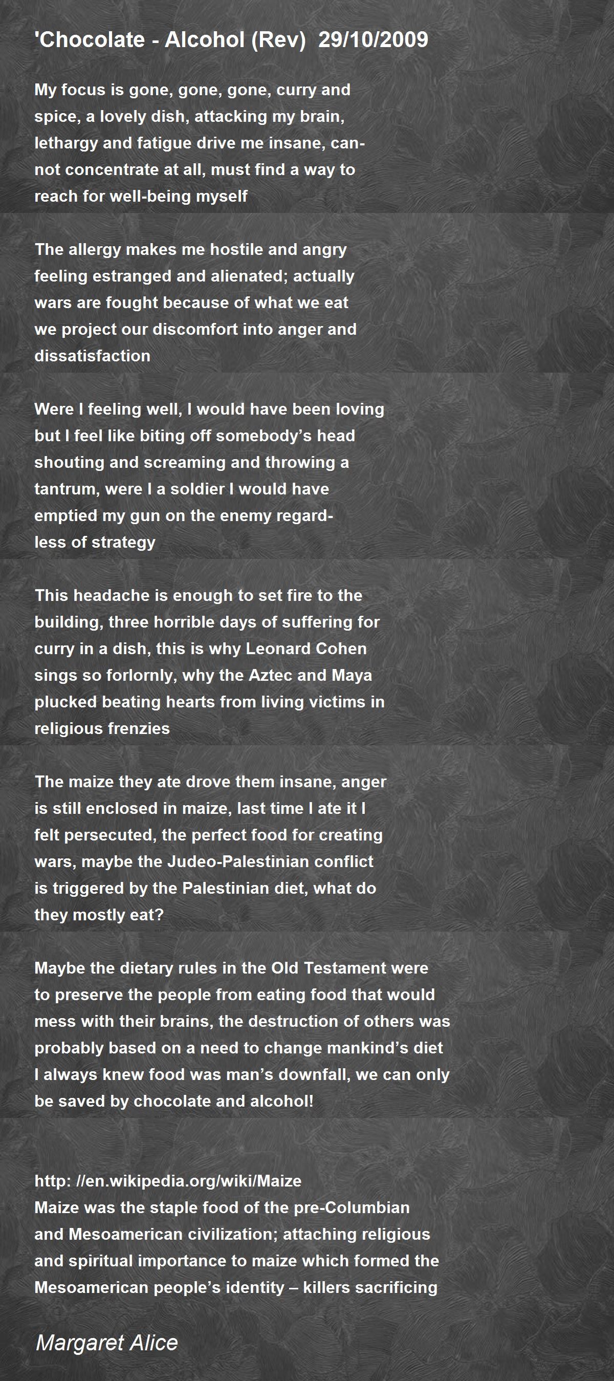 Alcohol Poems - Poems For Alcohol Poems - Poem Hunter