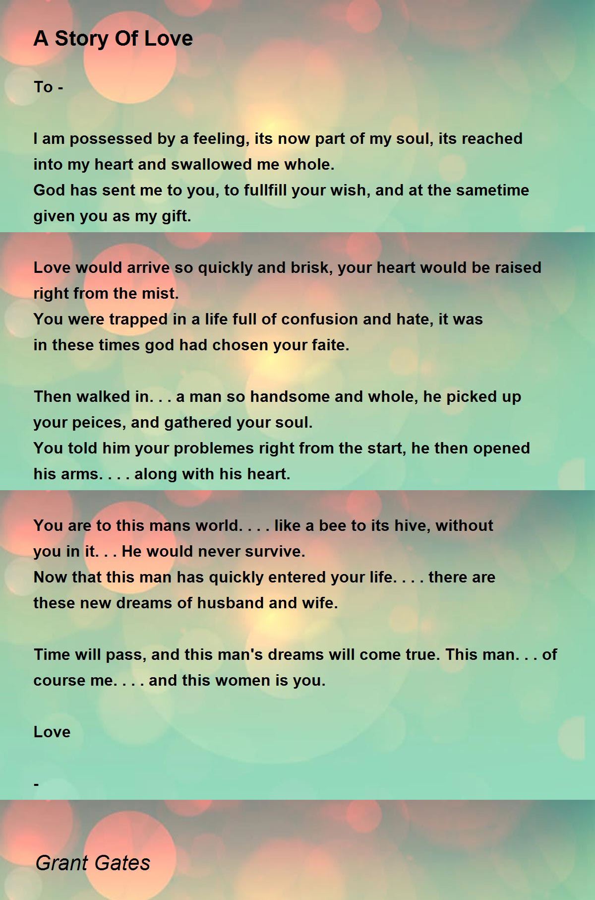 This Is A Story About Love