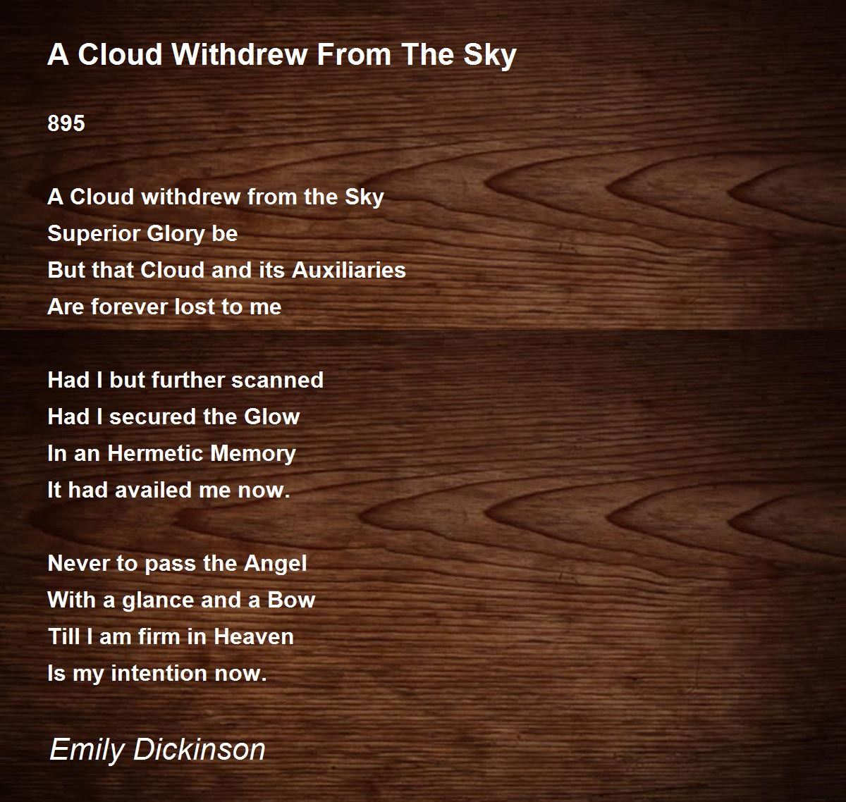 emily dickinson poems list