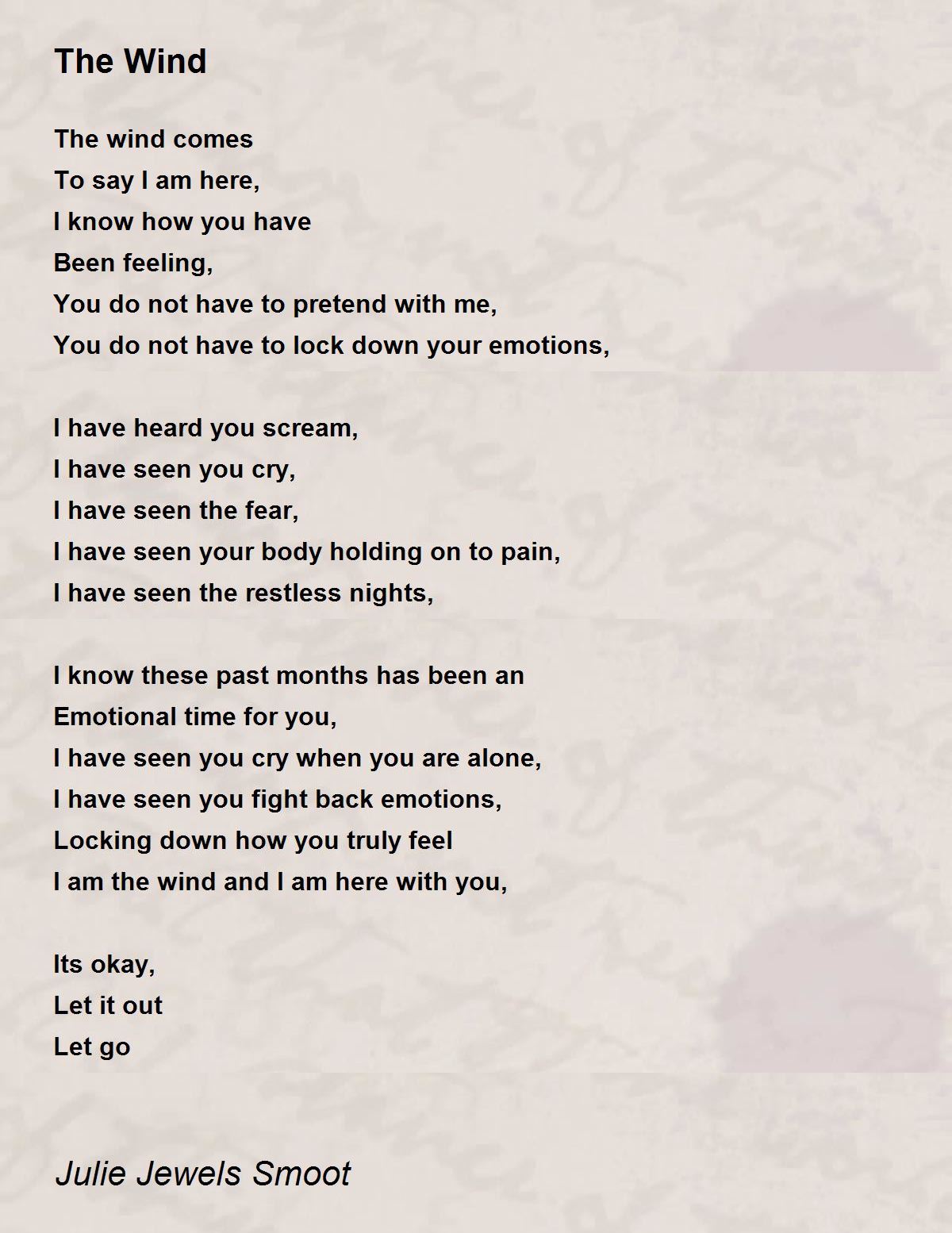 The Wind Poem Printables