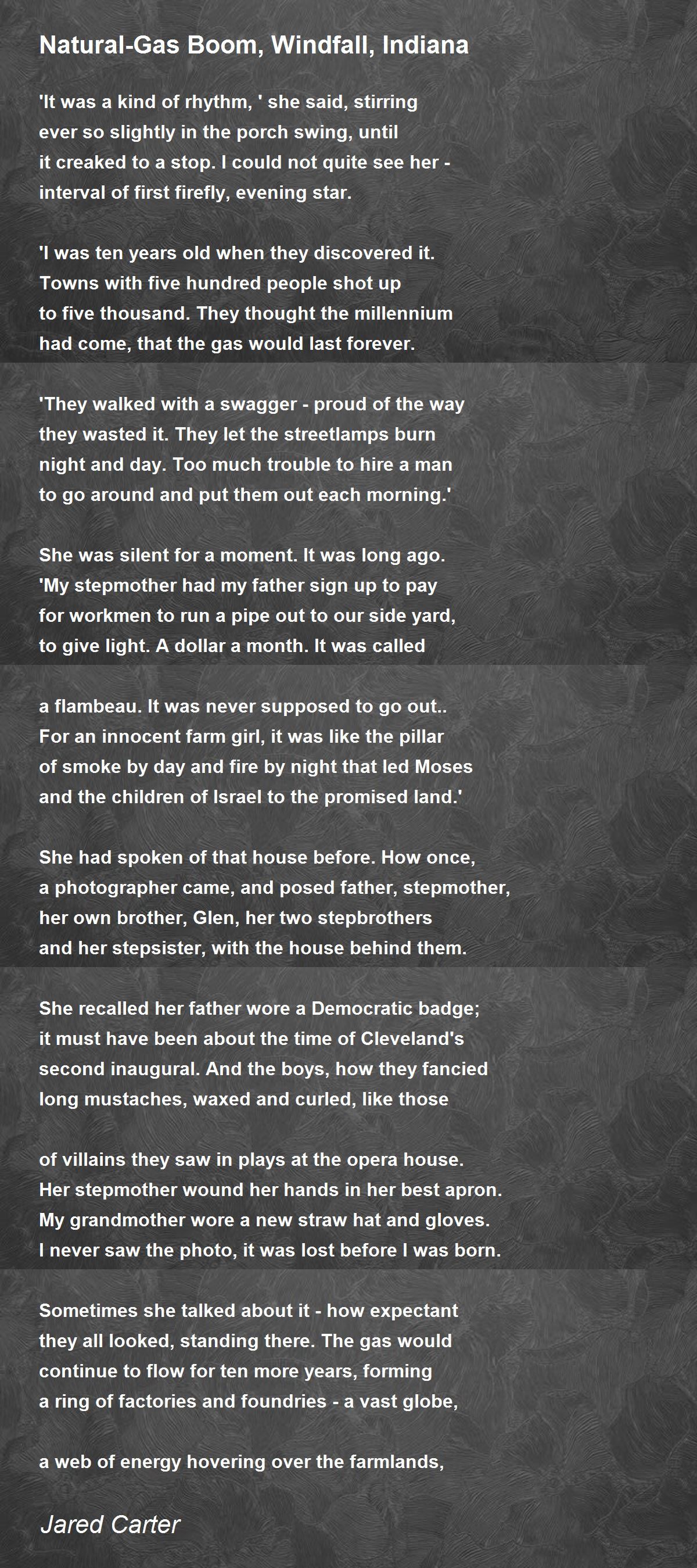 NaturalGas Boom, Windfall, Indiana NaturalGas Boom, Windfall