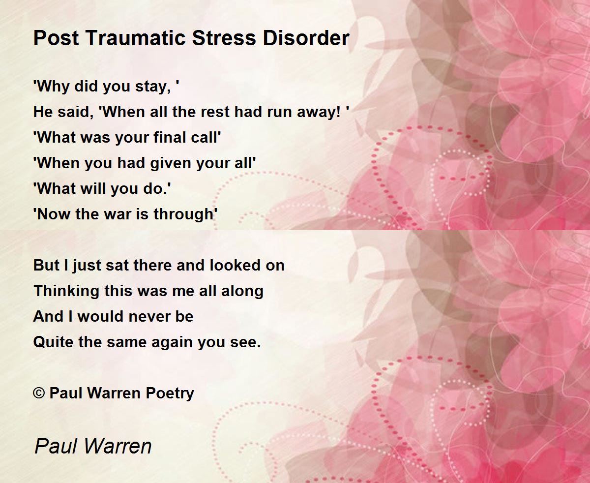 essay on post traumatic stress disorder