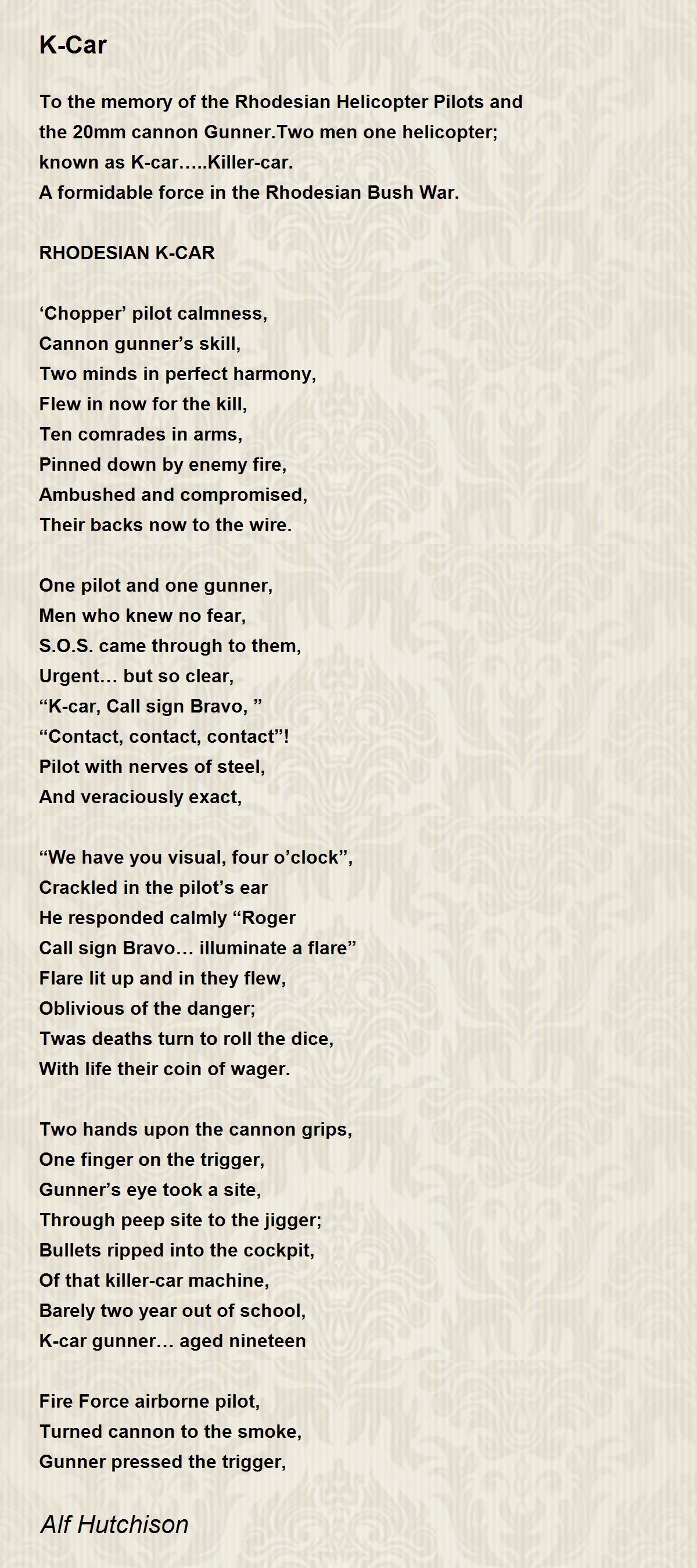 Car Poems - Poems For Car - Poem Hunter