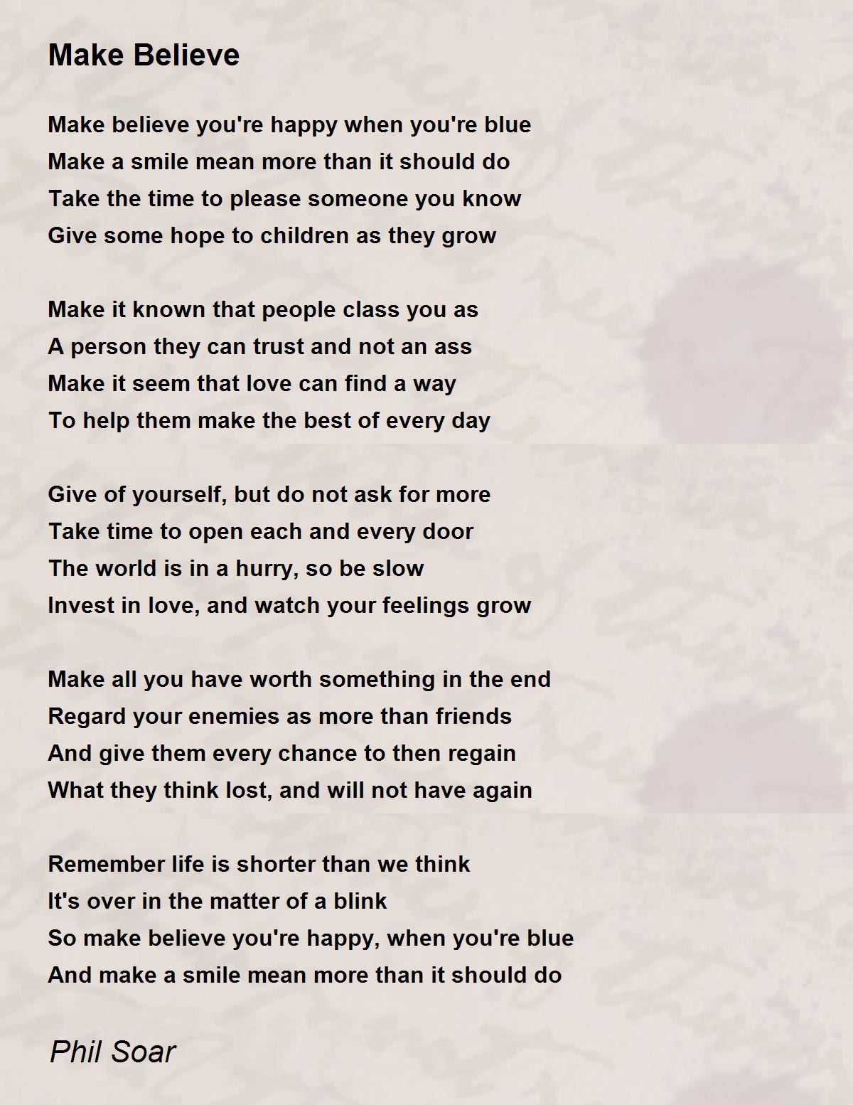 How to write an i believe poem image