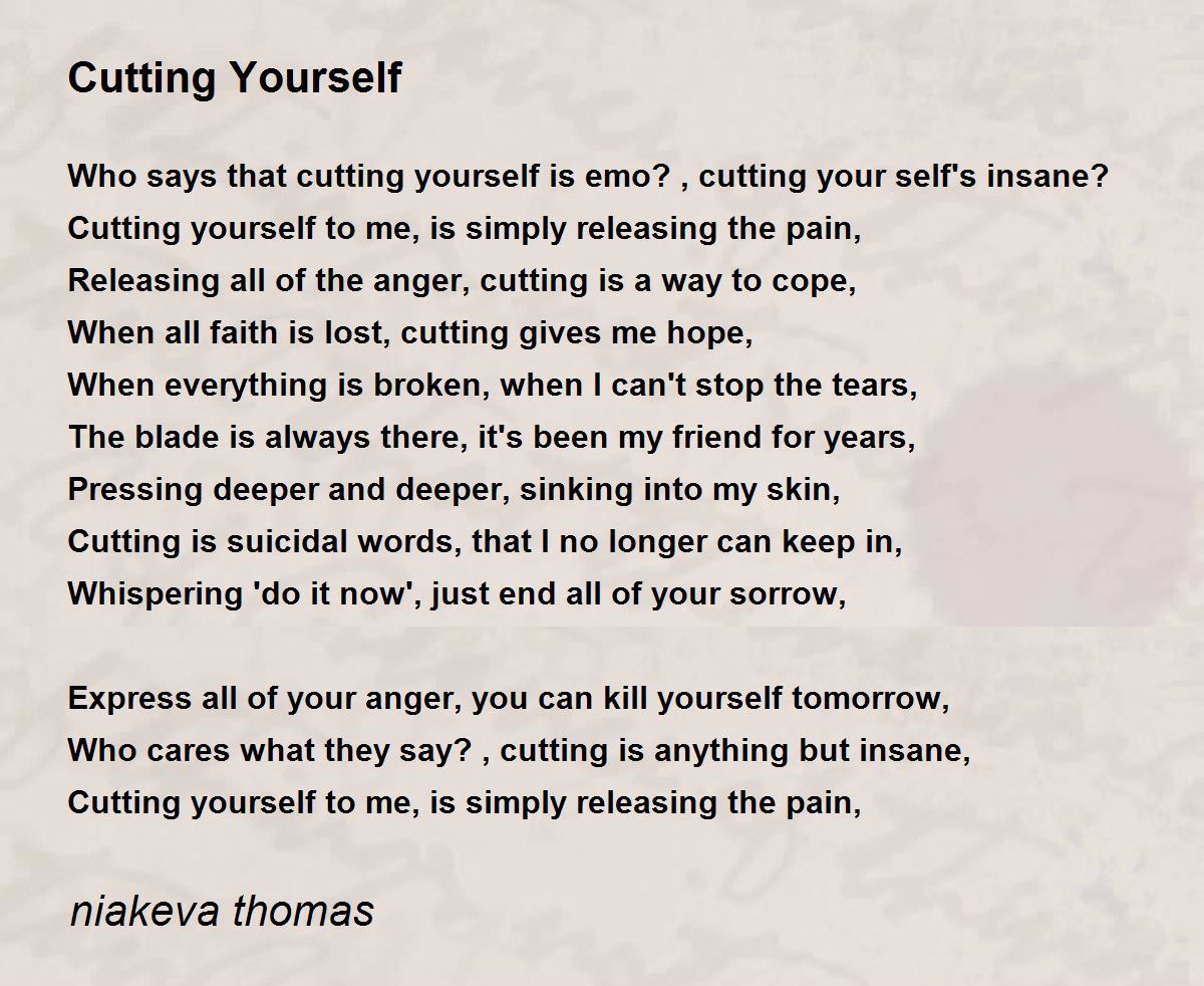 poem about oneself