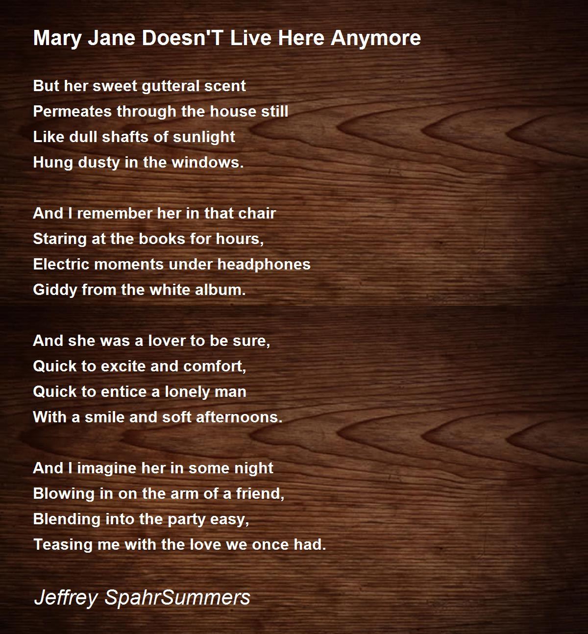 Mary Jane teases