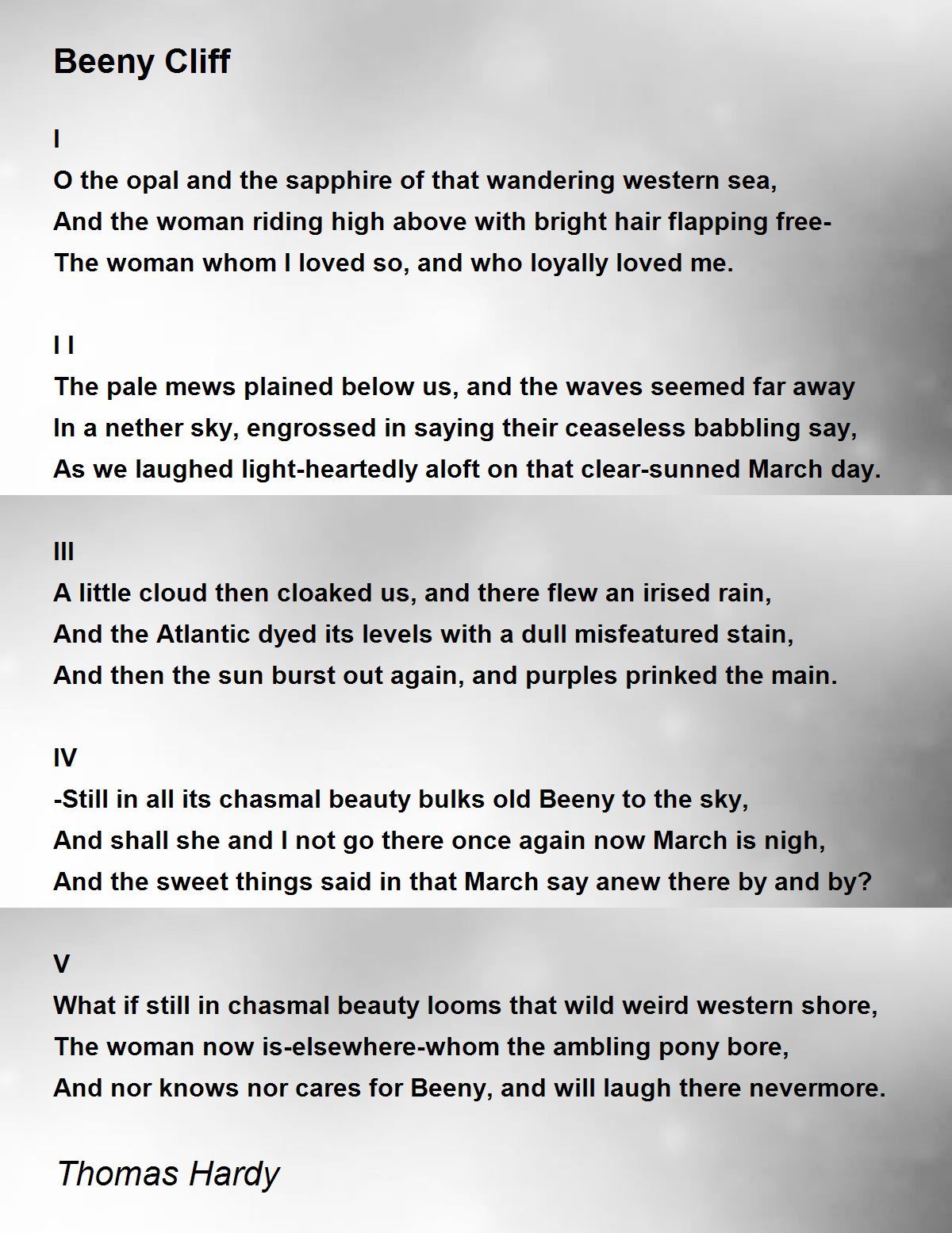 Thomas hardy poem 1967 image