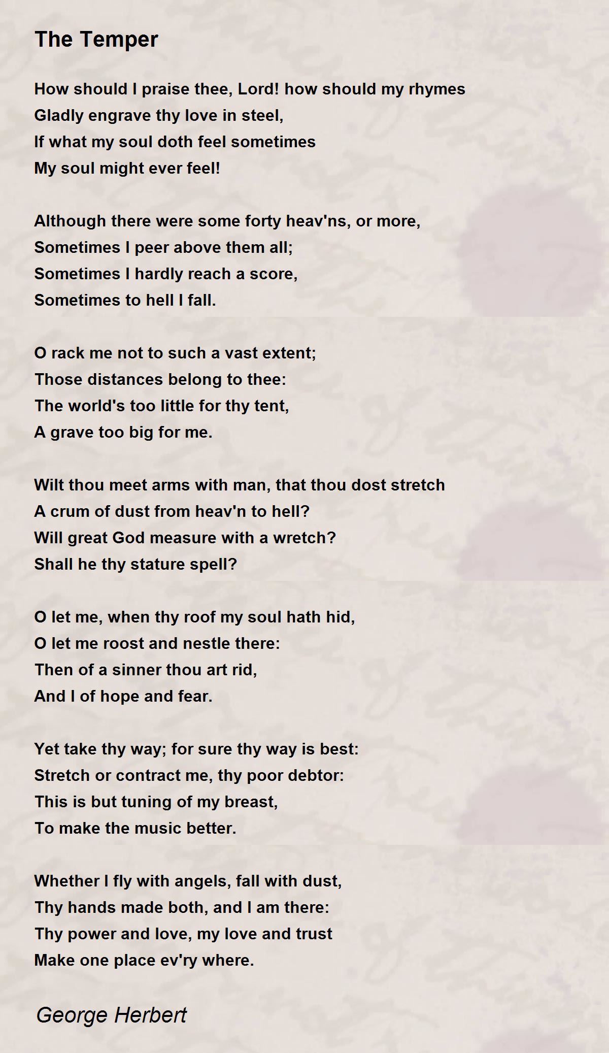 The Elixir Poem By Herbert Poem Hunter vrogue.co