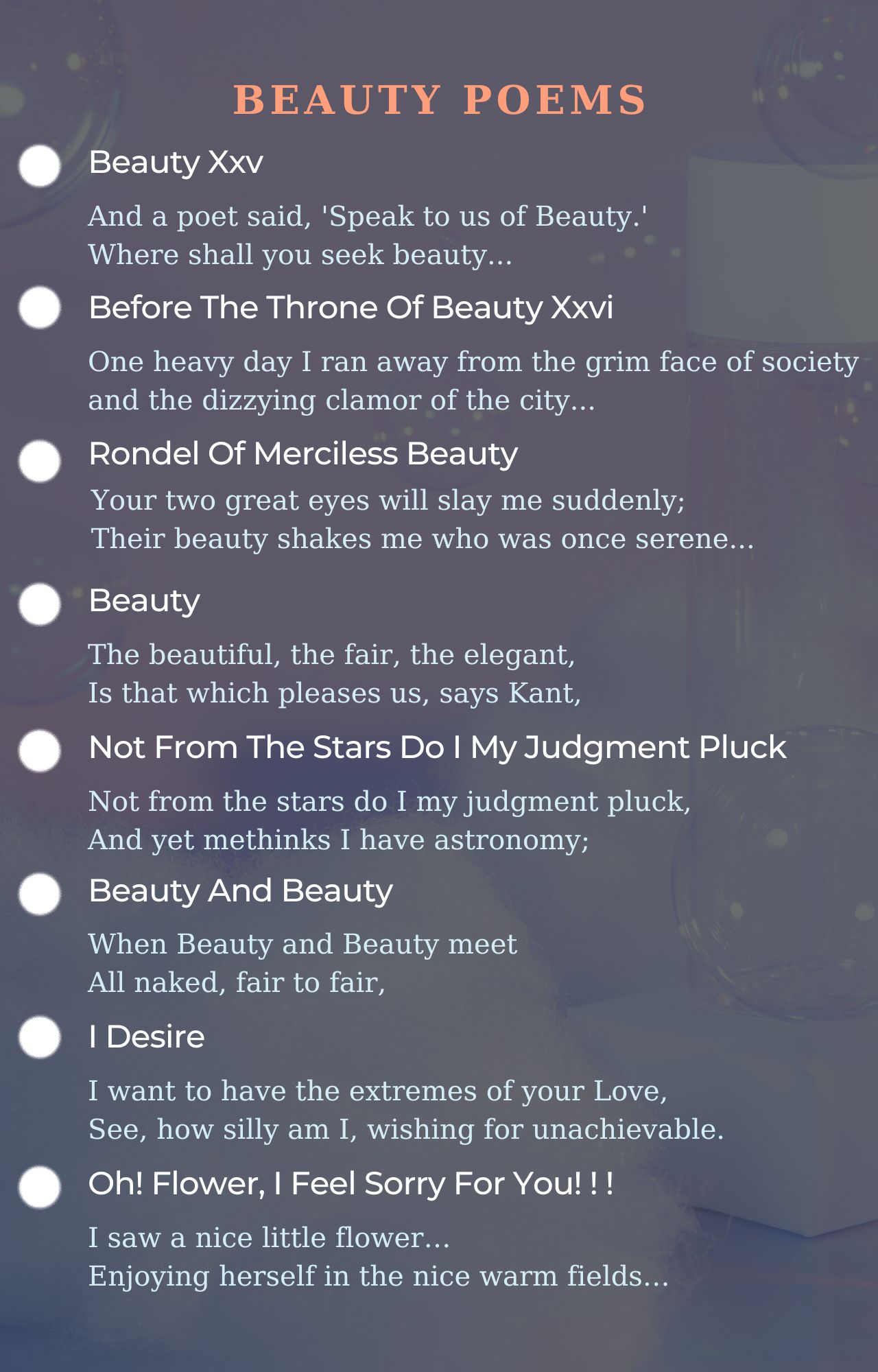 Beauty Poets