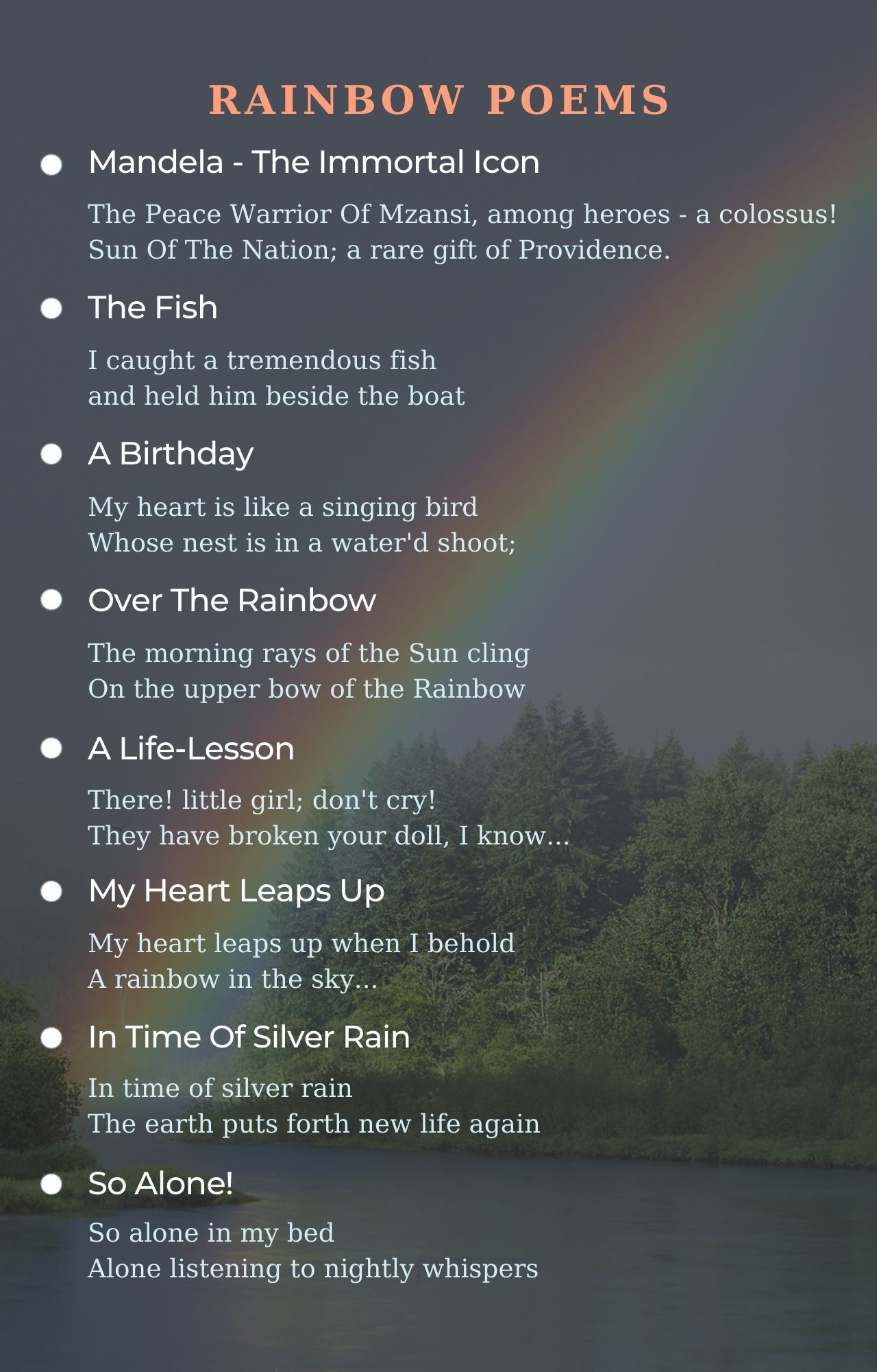 Rainbow Poets